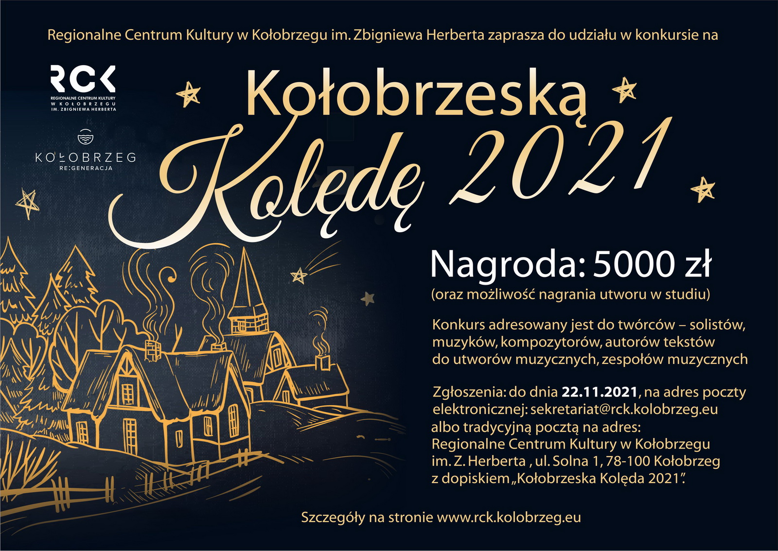 Konkurs na Kołobrzeską Kolędę 2021