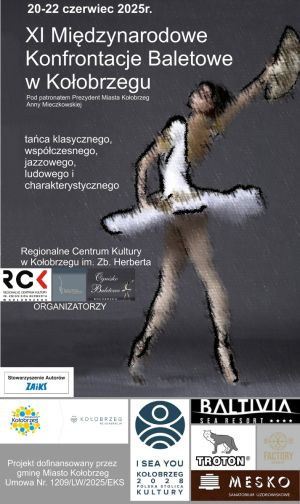 plakat Konfrontacje baletowe 2025