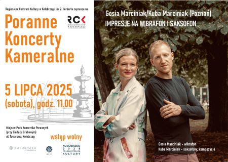 Gosia Marciniak i Kuba Marciniak (Poznań) „Impresje na wibrafon i saksofon”