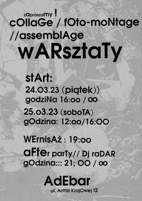 Warsztaty z kolażu