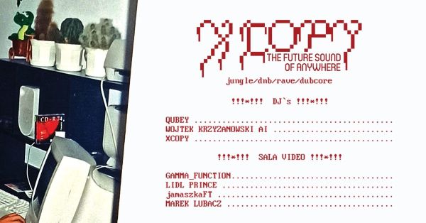 XCOPY - The Future Sound of Anywhere - Premiera EP-ki