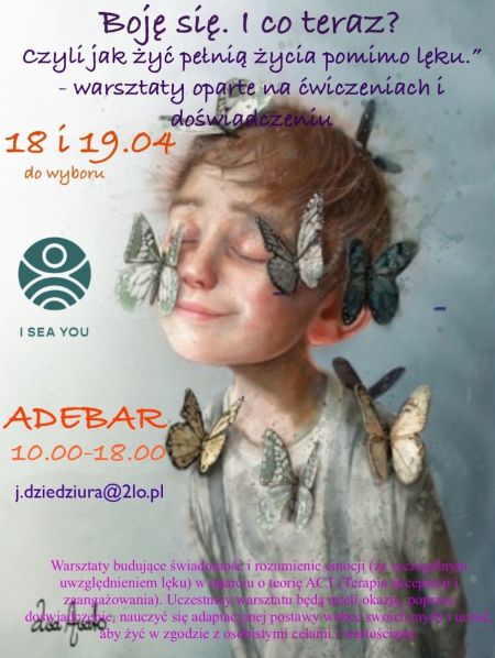 BOJĘ SIĘ I CO TERA - WARSZTATY