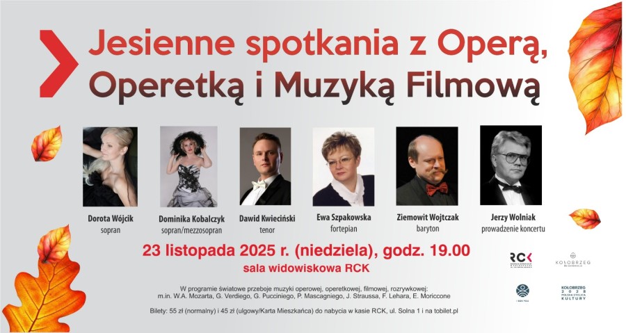 Jesienne spotkania z Operą, Operetką i Muzyką Filmową