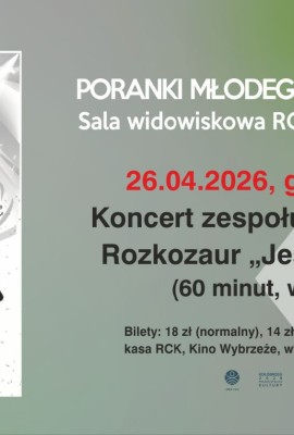 Rockozaur - koncert dla całych rodzin!