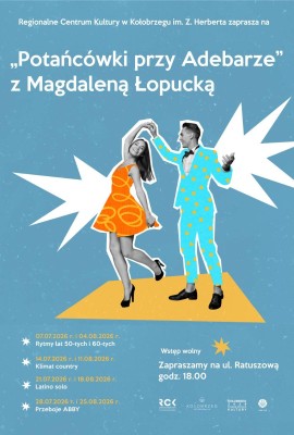 Letnie potańcówki na placu przy Adebarze